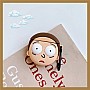 Rick & Morty Θήκη Σιλικόνης 3D για Apple AirPods 1/2 - Morty