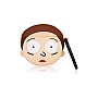 Rick & Morty Θήκη Σιλικόνης 3D για Apple AirPods 1/2 - Morty