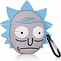 Rick & Morty Θήκη Σιλικόνης 3D για Apple AirPods 1/2 - Rick