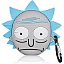 Rick & Morty Θήκη Σιλικόνης 3D για Apple AirPods 1/2 - Rick