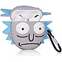 Rick & Morty Θήκη Σιλικόνης 3D για Apple AirPods 1/2 - Rick