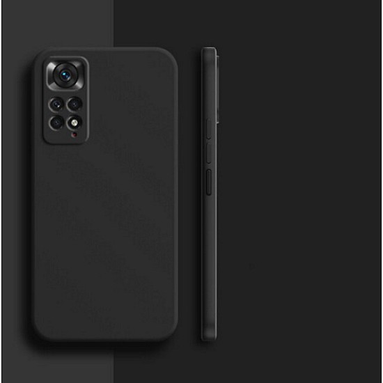 Tech-Protect Θήκη Σιλικόνης Icon - Xiaomi Redmi Note 11 / 11S - Black (9589046922442)