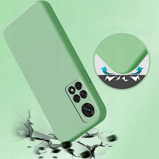 Tech-Protect Θήκη Σιλικόνης Icon - Xiaomi Redmi Note 11 / 11S - Mint Green (3662427641371)