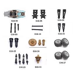 ToySky Κιτ Ανταλλακτικών για το Τηλεκατευθυνόμενο GS166 (11τμχ)