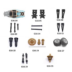 ToySky Ανταλλακτικά για το Τηλεκατευθυνόμενο GS166 (11τμχ)