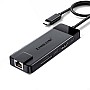 Lemorele TC93 USB-C Hub 10-σε-1 Multiport Adapter με HDMI 4K, PD 100W, Gigabit Ethernet, SD/TF & 5x USB για Laptop / MacBook / Switch Lemorele TC93 USB-C Hub 10-σε-1 Multiport Adapter με HDMI 4K, PD 100W, Gigabit Ethernet, SD/TF & 5x USB για Laptop / MacBook / Switch