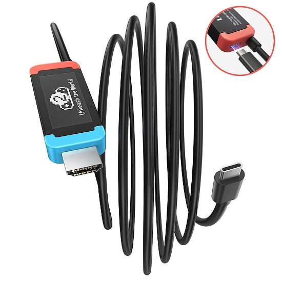 Usb c σε hdmi για nintendo switch 4k