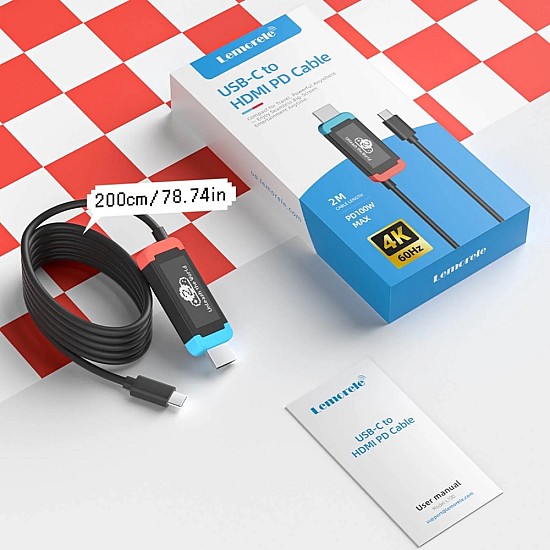 Usb c σε hdmi για nintendo switch 4k