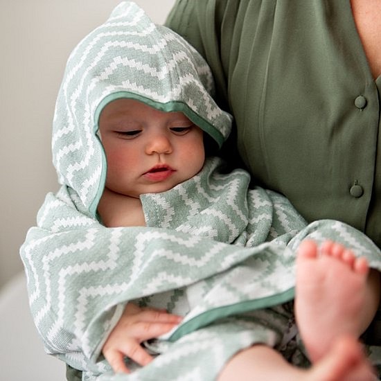 βαμβακερή πετσέτα μπάνιου με κουκούλα