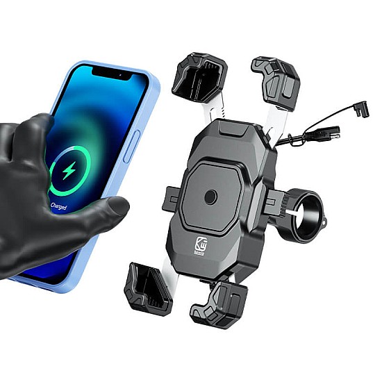 Βάση κινητού μηχανής fast charge