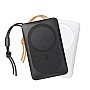 VEGER W1151 Magon Μαγνητικό Ασύρματο Powerbank MagSafe (Dark Grey)