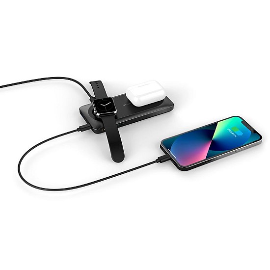 VEGER W1156 MagMulti Ασύρματο Powerbank MagSafe 10.000mAh