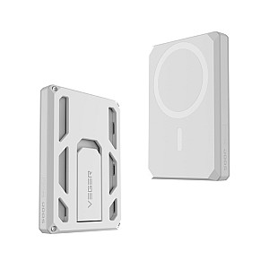 Veger X5 MagSafe Power Bank 5000mAh 15W με Θύρα USB-C (Λευκό)