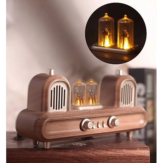 Old Street Audio Vintage Ηχείο με Bluetooth Ξύλινο (10W/Μπαταρία 1800mAh/Bluetooth 5.4/FM Radio/USB/TF/AUX/TWS) Vintage Ηχείο με Bluetooth