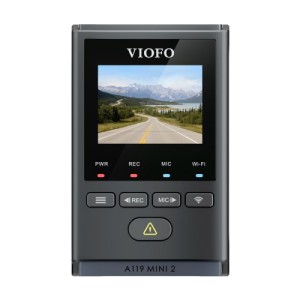 Viofo A119 MINI 2 Κάμερα Dash Αυτοκινήτου DVR (Φωνητική Εντολή/2K/GPS/LCD 1,5"/mSD/WiFi 5GHz/Bluetooth/Sony Starvis)