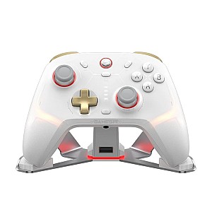 GameSir Cyclone 2 Multiplatform Controller Charging St. Edition (Bluetooth/USB-C/Ασύρματο) (PC/Switch/iOS/Android) Phantom White