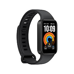 Xiaomi Band 11 Active μαύρο – μπροστινή όψη με οθόνη AMOLED
