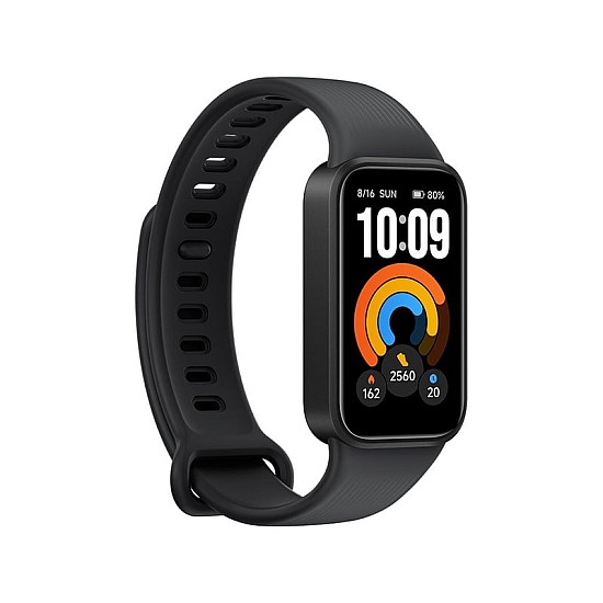 Xiaomi Band 11 Active μαύρο – μπροστινή όψη με οθόνη AMOLED