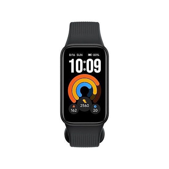 Xiaomi Band 11 Active μαύρο – μπροστινή όψη με οθόνη AMOLED