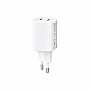 Xiaomi Φορτιστής με 2xUSB-C 45W Power Delivery Λευκός (BHR087OEU)