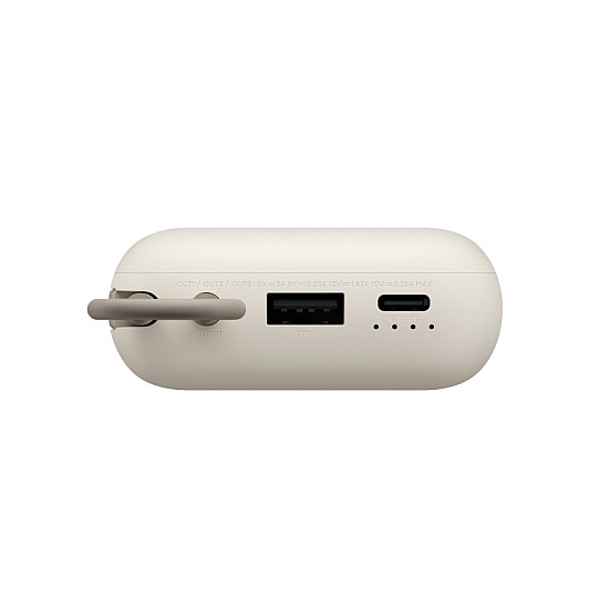 Xiaomi power bank με ενσωματωμένο καλώδιο