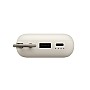 Xiaomi Power Bank 10000mAh 22.5W με Ενσωματωμένο Καλώδιο USB-C, Θύρα USB-A και USB-C Μπεζ (BHR9072GL)
