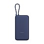 Xiaomi Power Bank 20000mAh 33W με Ενσωματωμένο Καλώδιο USB-C και Θύρες USB-A/USB-C Ice Blue (BHR8975GL)