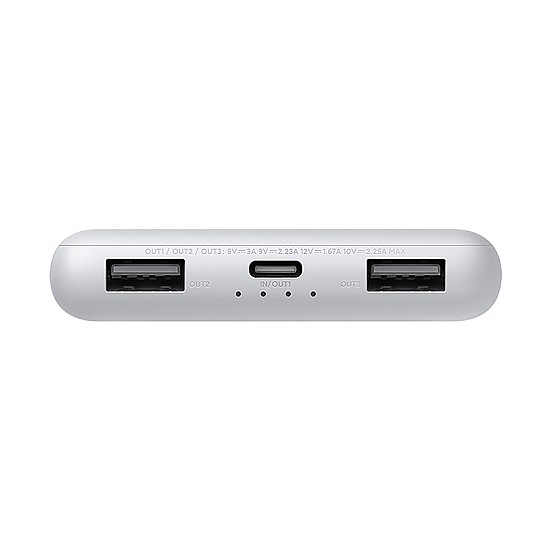 Xiaomi Power Bank 10000mAh 22.5W Lite με 2 Θύρες USB-A και Θύρα USB-C Λευκό BHR9350GL Xiaomi Power Bank