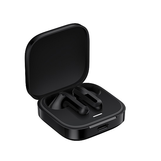Xiaomi Redmi Buds 6 Active Bluetooth Handsfree Ακουστικά με Θήκη Φόρτισης Μαύρα Ακουστικά Ασύρματα Xiaomi Redmi Buds 6 Active