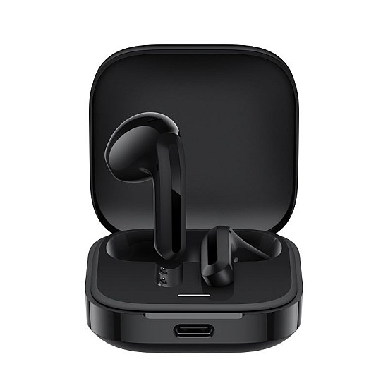 Xiaomi Redmi Buds 6 Active Bluetooth Handsfree Ακουστικά με Θήκη Φόρτισης Μαύρα Ακουστικά Ασύρματα Xiaomi Redmi Buds 6 Active