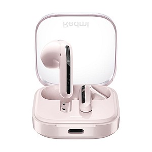 Xiaomi Redmi Buds 6 Active Bluetooth Handsfree Ακουστικά με Θήκη Φόρτισης Ροζ