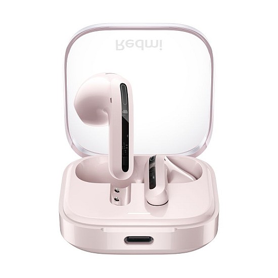 Xiaomi Redmi Buds 6 Active Bluetooth Handsfree Ακουστικά με Θήκη Φόρτισης Ροζ Ακουστικά Bluetooth Xiaomi Redmi Buds 6 Active