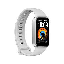 Xiaomi Smart Band 11 Active Gray – μπροστινή όψη με οθόνη 1.47 ιντσών AMOLED