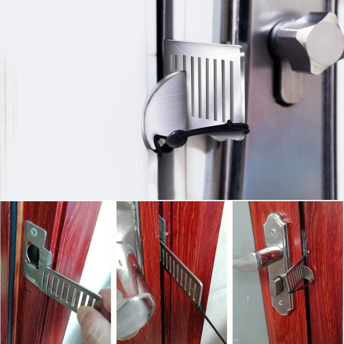 Φορητό Door Stop Ταξιδιού για Αντικλεπτική Ασφάλεια Πόρτας Φορητό Door Stop Ταξιδιού για Αντικλεπτική Ασφάλεια Πόρτας