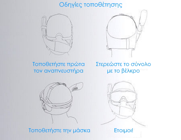 μάσκα κατάδυσης σιλικόνης Viugreum με αναπνευστήρα - οδηγίες εφαρμογής μάσκα κατάδυσης σιλικόνης Viugreum με αναπνευστήρα - οδηγίες εφαρμογής