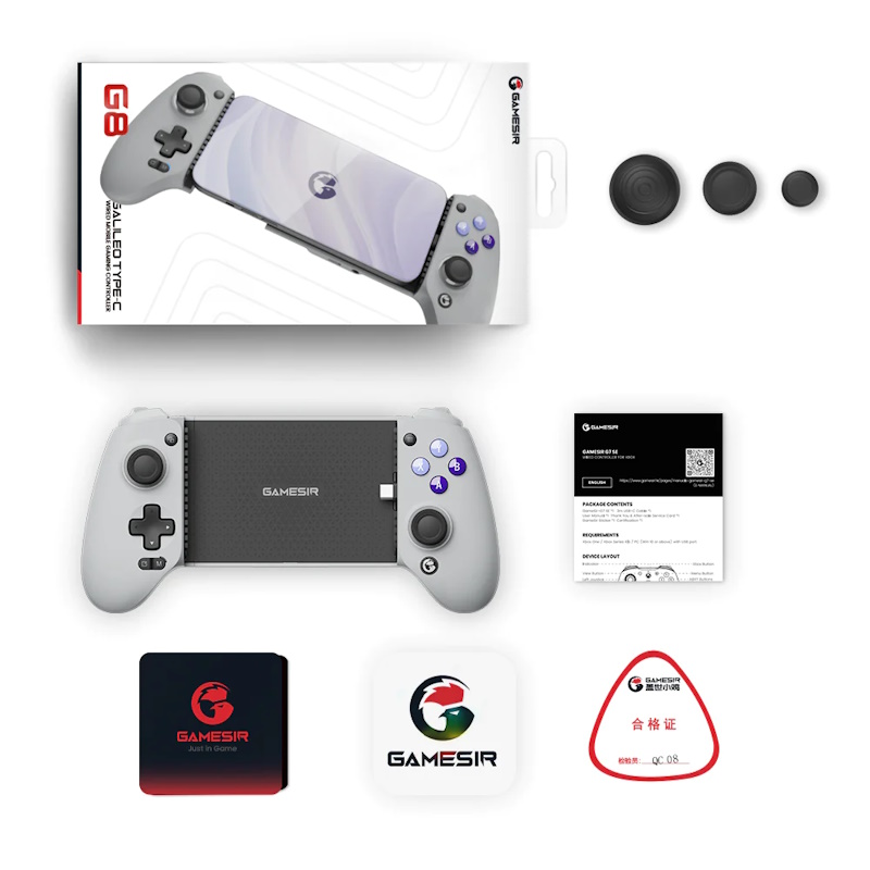 GameSir G8 Galileo Mobile Gaming Controller / Android / iOS (iPhone 15 series) (Type-C)