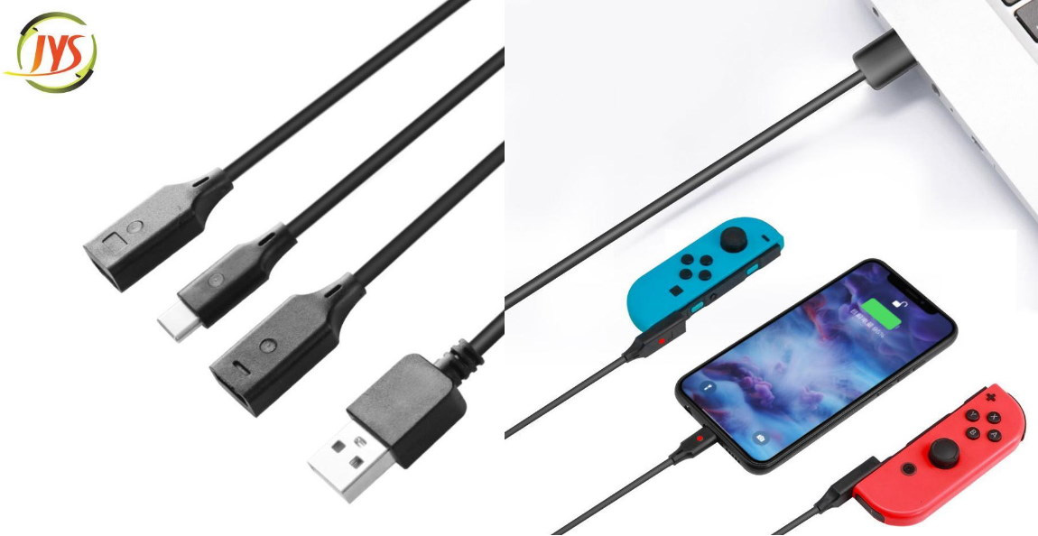 Τριπλό Καλώδιο Type-C/Charging/Power Data Nintendo Switch Joy-Con