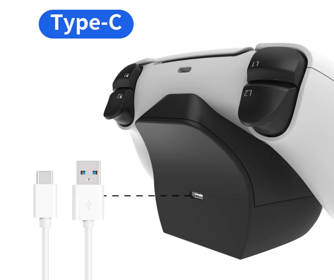 Shark Charger Ασύρματος φορτιστής για Χειριστήριο PS5 Dualsense με USB-C