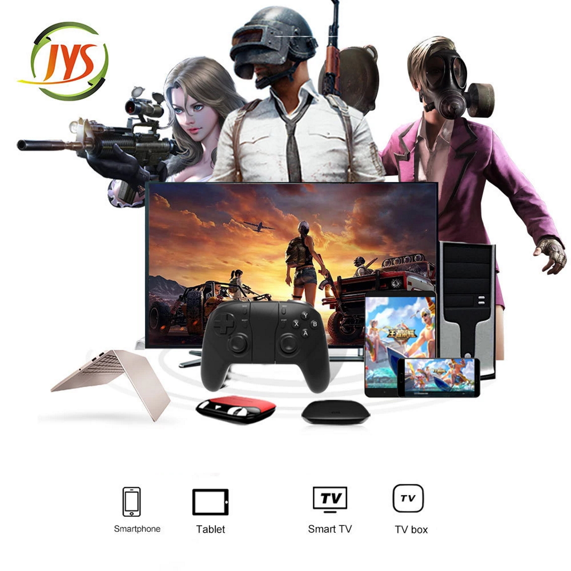 Ασύρματο χειριστήριο Bluetooth για Android και iOS  JYS SP101