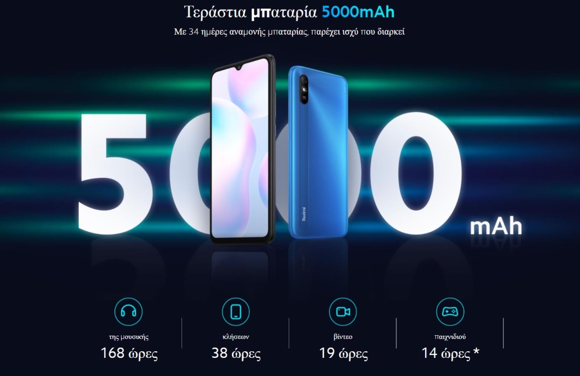 Xiaomi Redmi 9A Global μπαταρία Xiaomi Redmi 9A Global μπαταρία