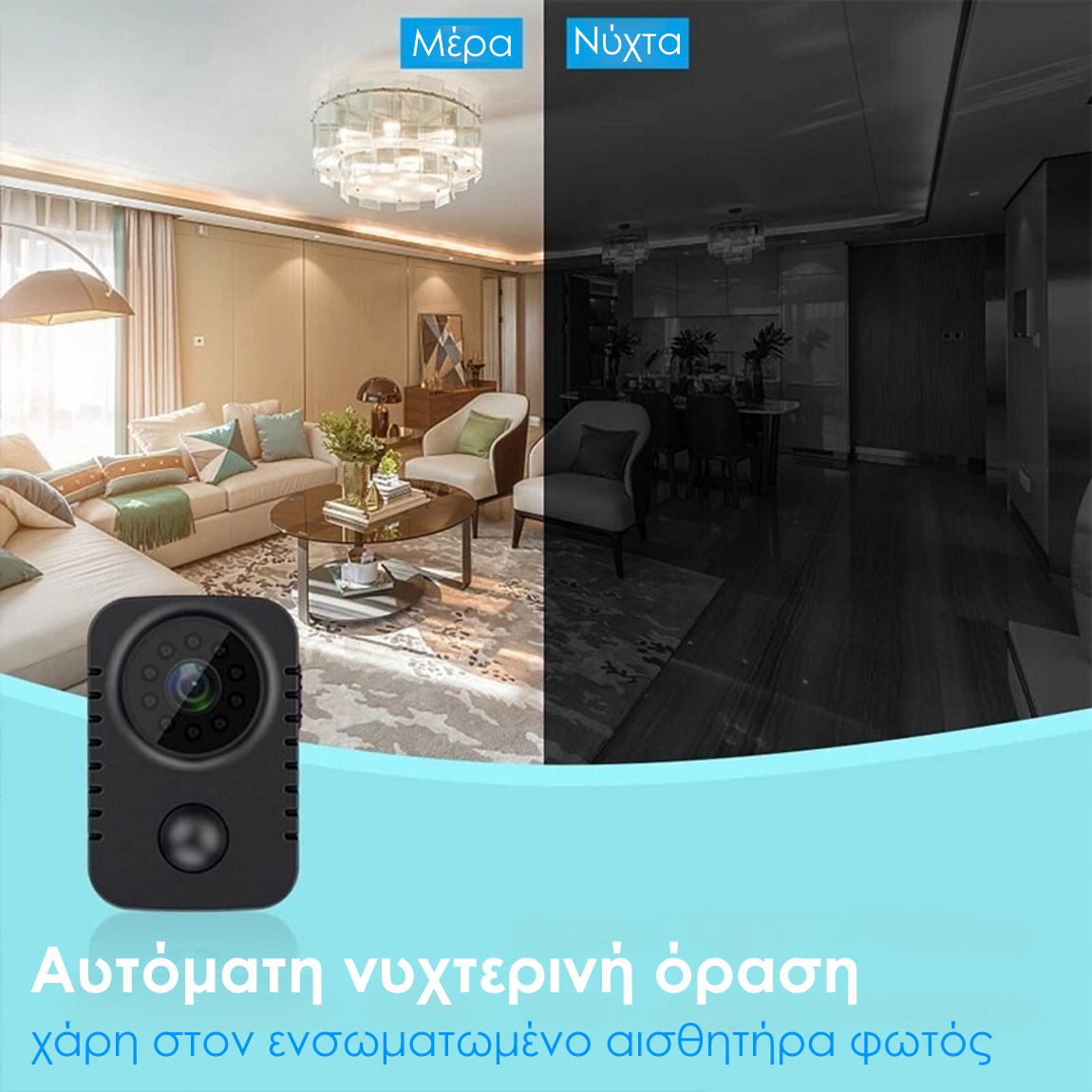 Κρυφή κάμερα Smartcent MD29 με αυτόματη νυχτερινή όραση