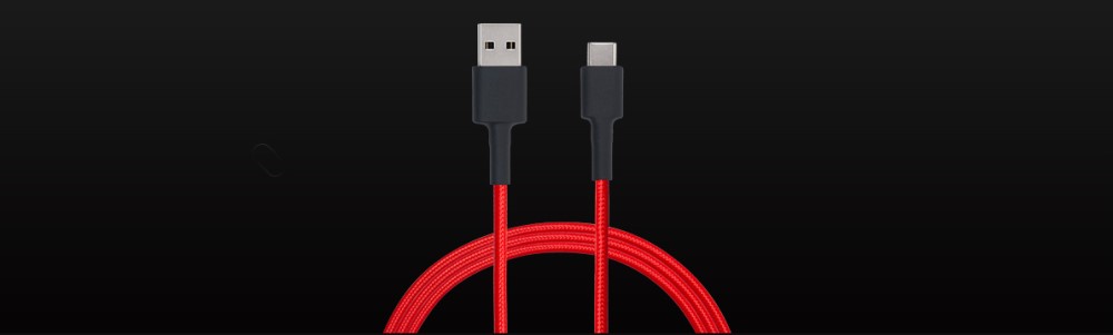 Xiaomi Braided USB 2.0 Cable USB-C male - USB-A male Κόκκινο 1m (SJV4110GL) Xiaomi Braided USB 2.0 Cable USB-C male - USB-A male Κόκκινο 1m (SJV4110GL)
