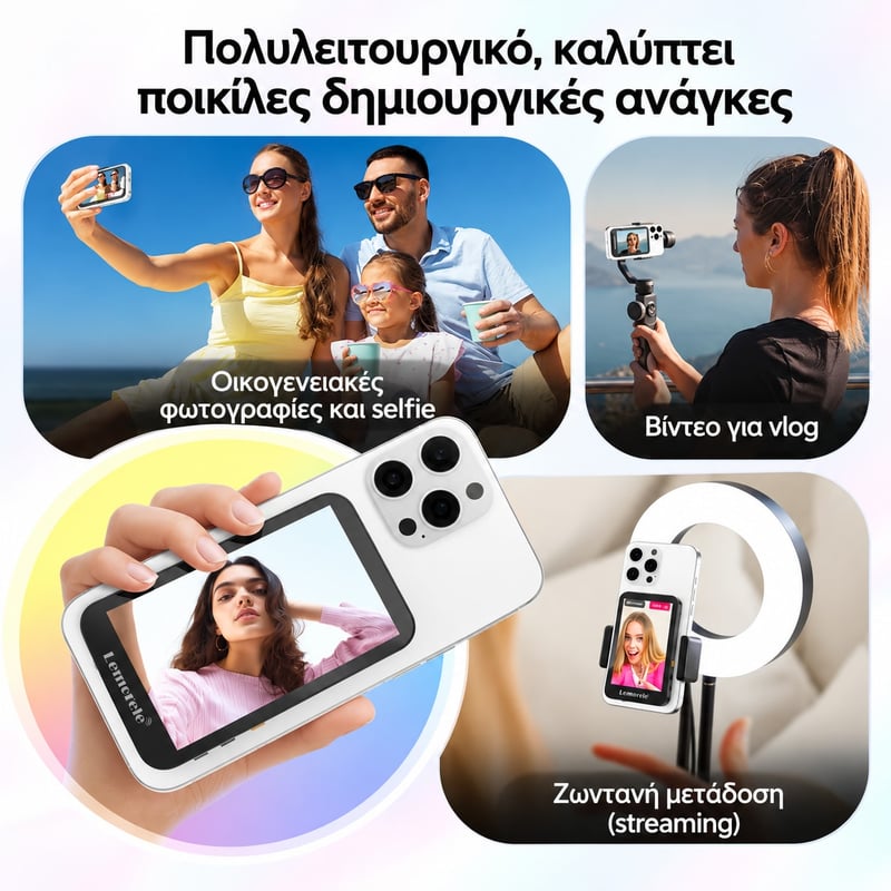 ασύρματη οθόνη selfie – εικόνα 1