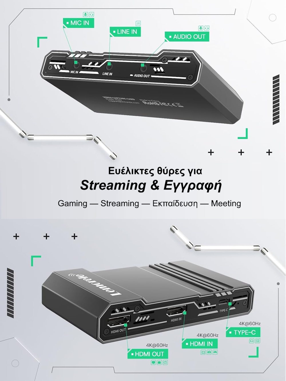 Capture card HDMI σε USB
