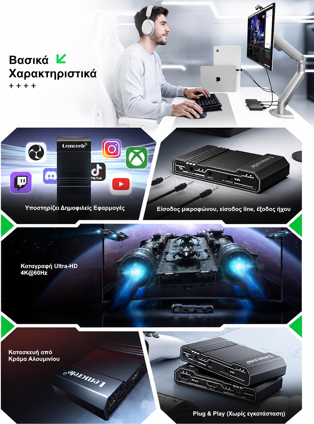 Capture card HDMI σε USB