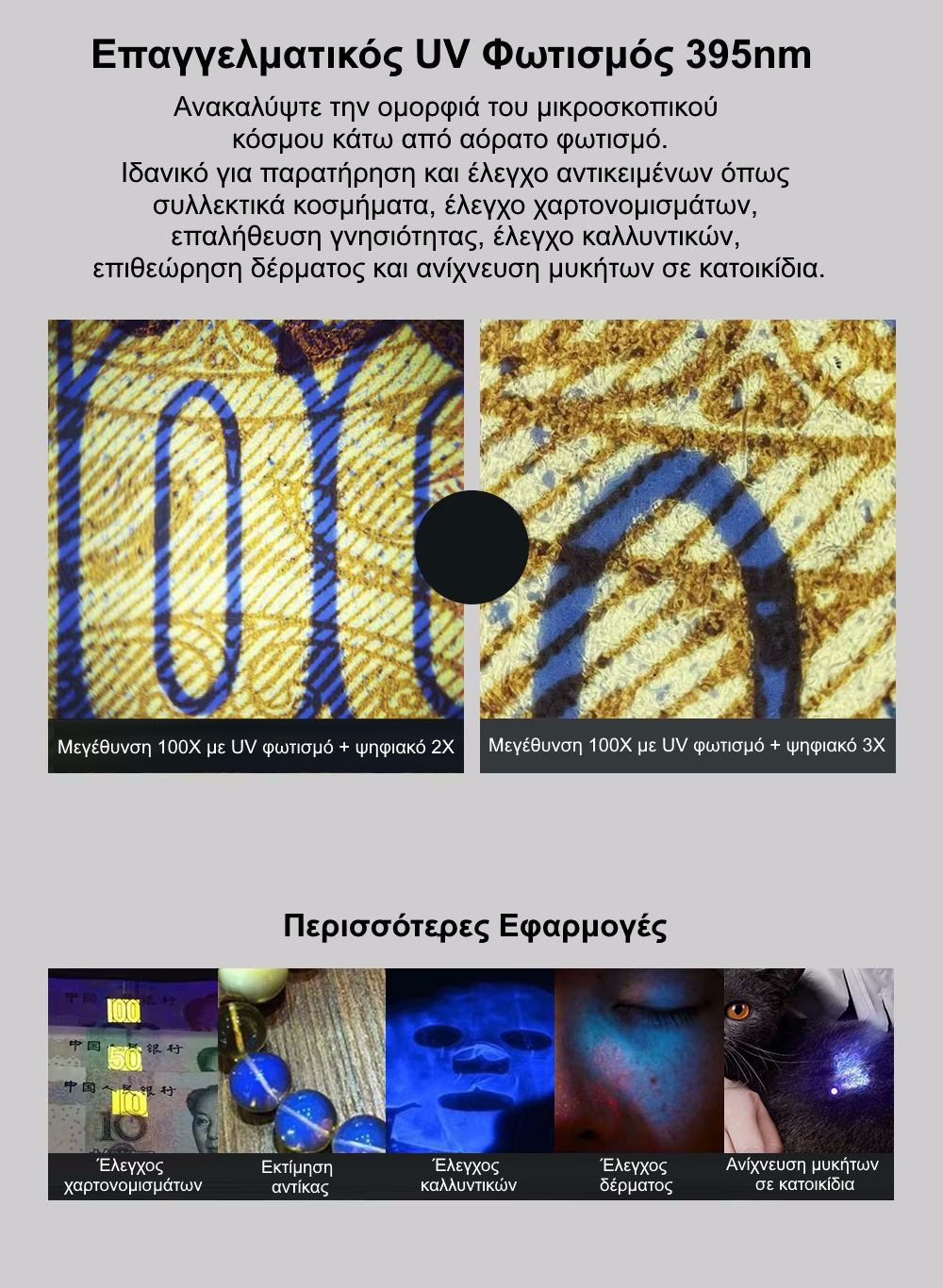 Φακός μικροσκόπιο για κινητό
