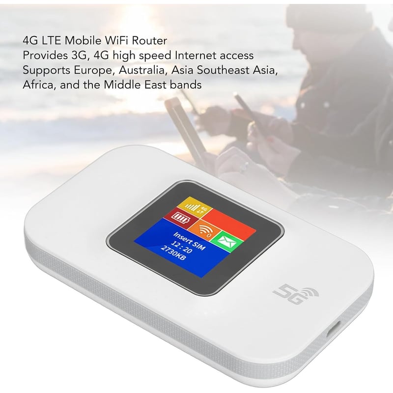 φορητό 4G router με SIM – εικόνα 2