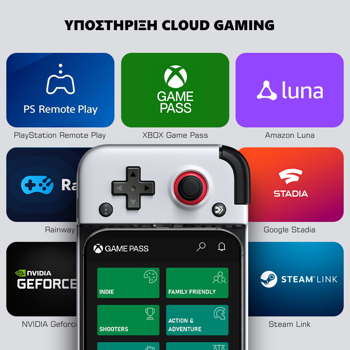 Gamesir X2 Lightning Gaming Controller για iPhone υποστήριξη cloud