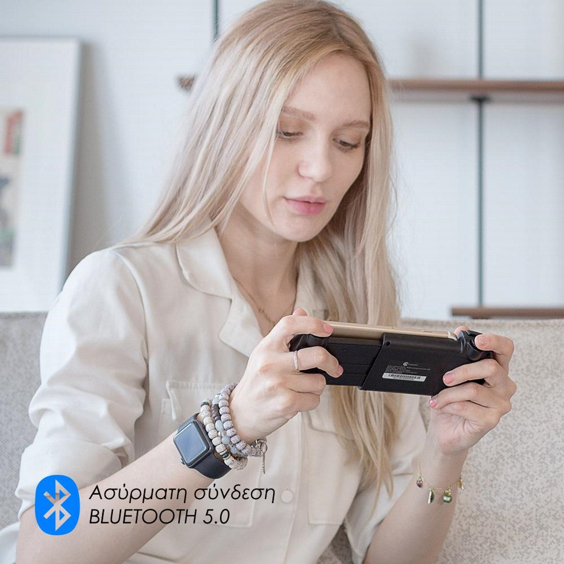 ασύρματο Gamesir G6 Touchroller τεχνολογία bluetooth 5.0