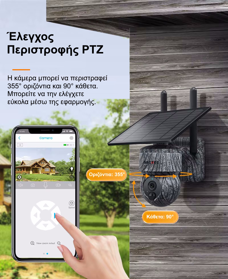 Κάμερα για κυνηγούς με sim